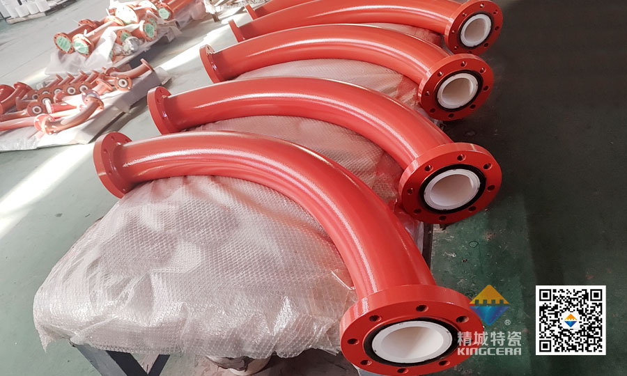 恒峰g22特瓷内衬耐磨陶瓷弯头