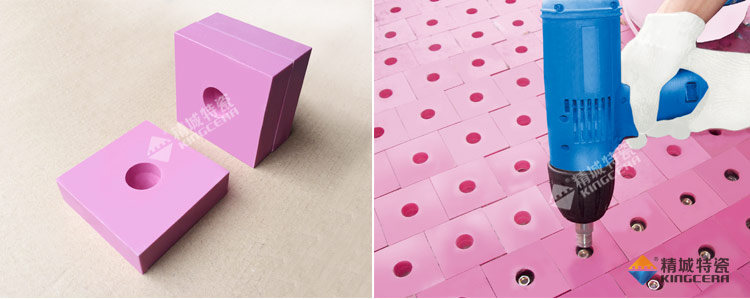 湖南恒峰g22生产的耐磨陶瓷片